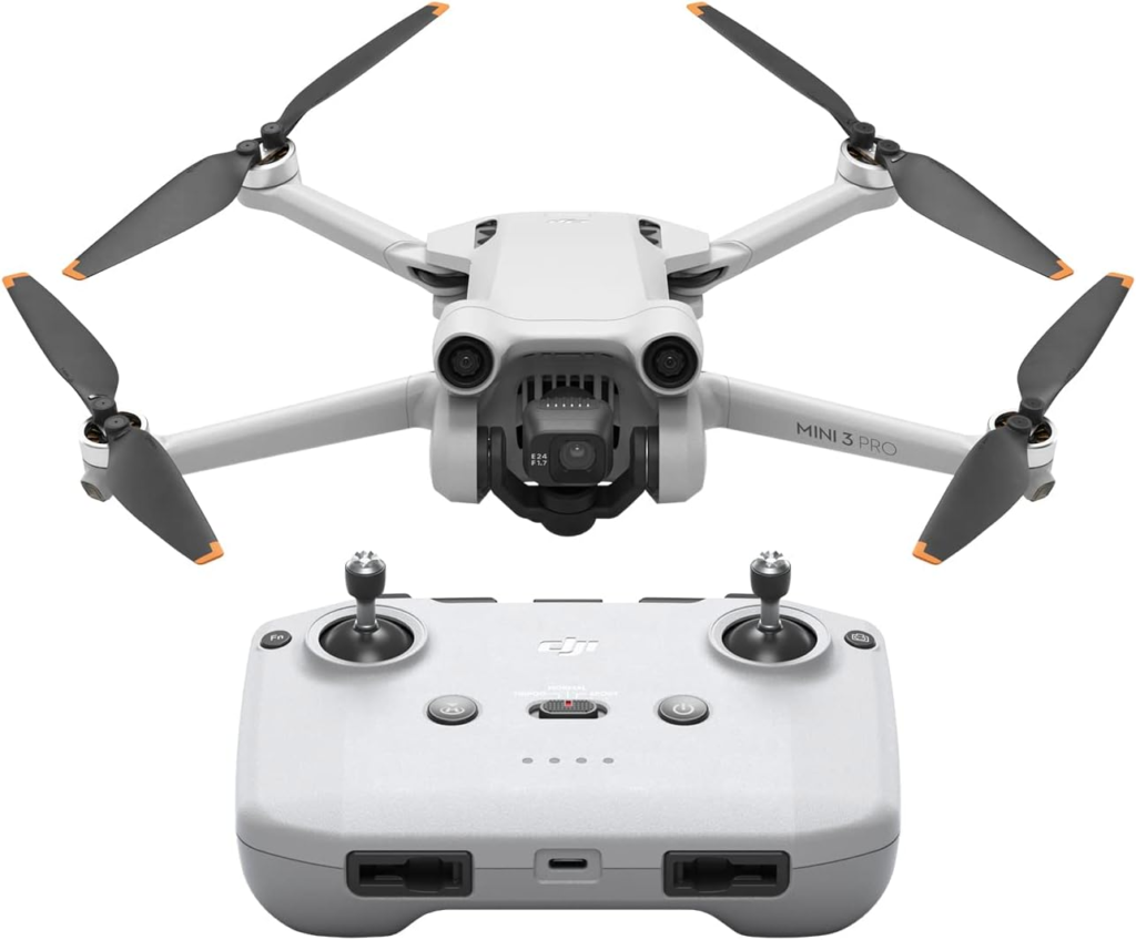 DJI Mini 3 Pro, drone leve e dobrável com vídeo 4K/60fps